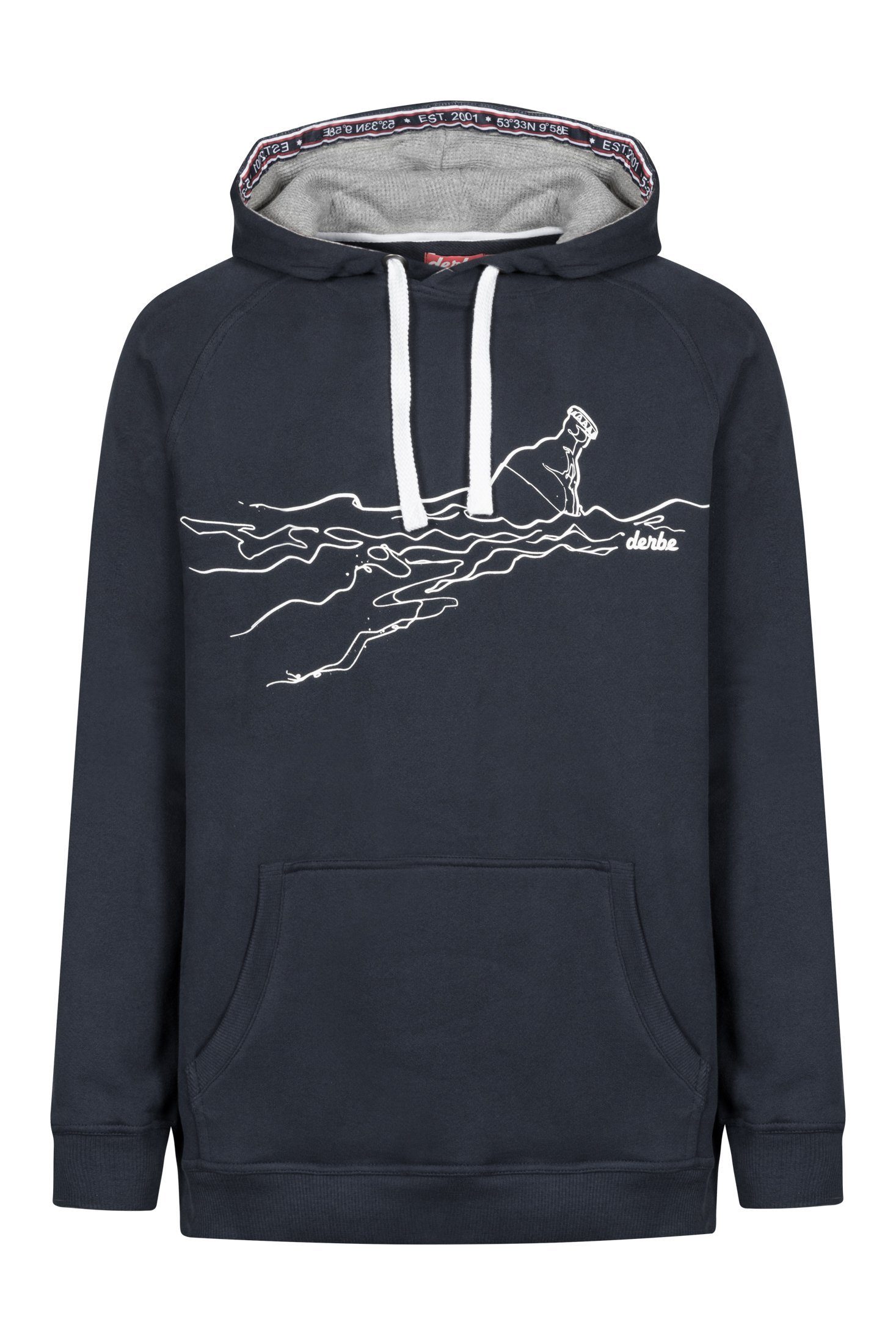 Derbe Kapuzenpullover Sweat-Kapuzen-Hoodie Bottle