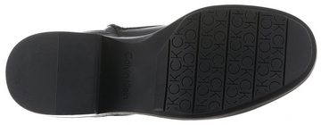 Calvin Klein RUBBER SOLE COMBAT BOOT W/HW Schnürstiefelette mit CK-Metall-Logo