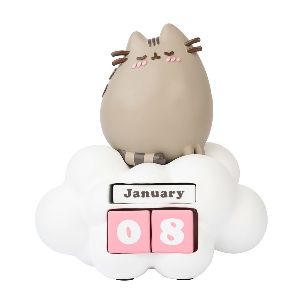 Grupo Erik Dekoobjekt Pusheen the Cat Ewiger 3D Kalender Purrfect Love