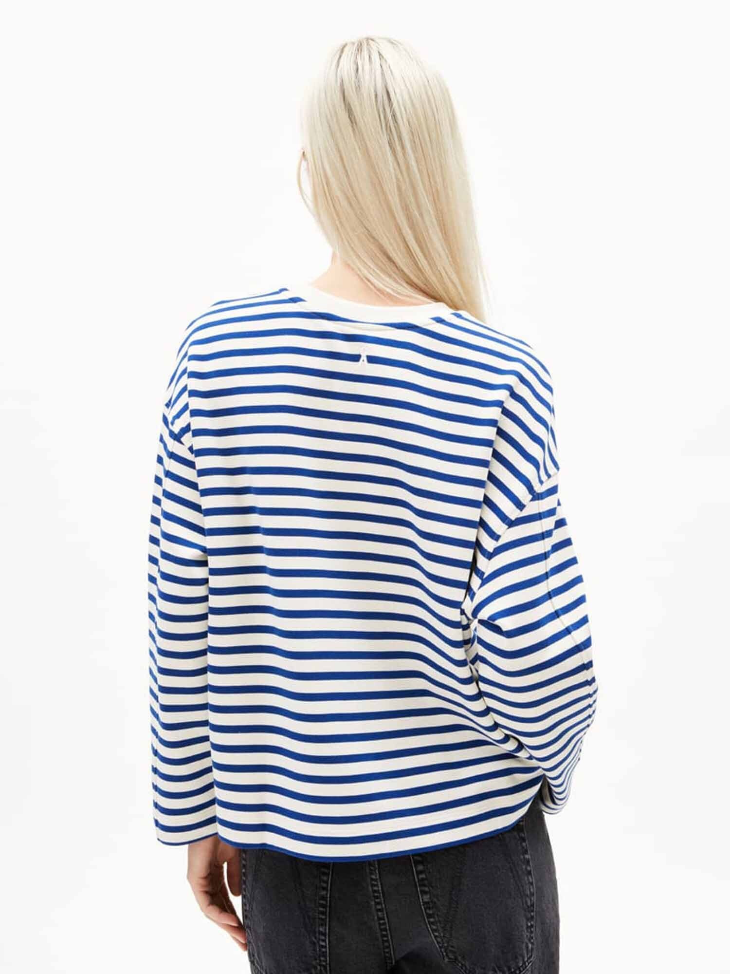 Armedangels Sweatshirt Frankaa Maarlen Stripe günstig online kaufen
