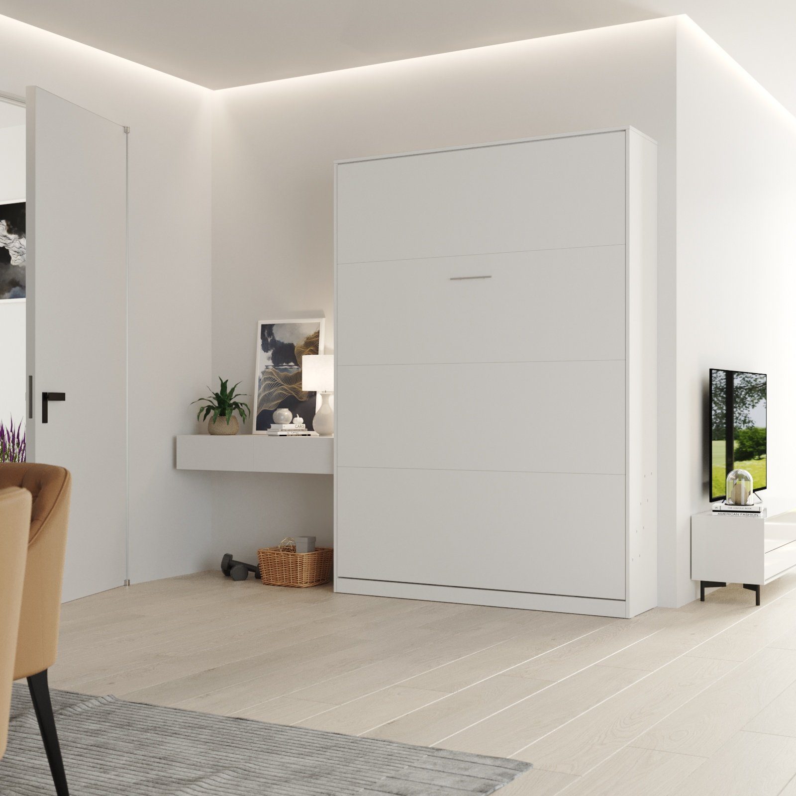 SMARTBett Schrankbett Classico 100/140/160x200 cm Vertikal günstig online kaufen