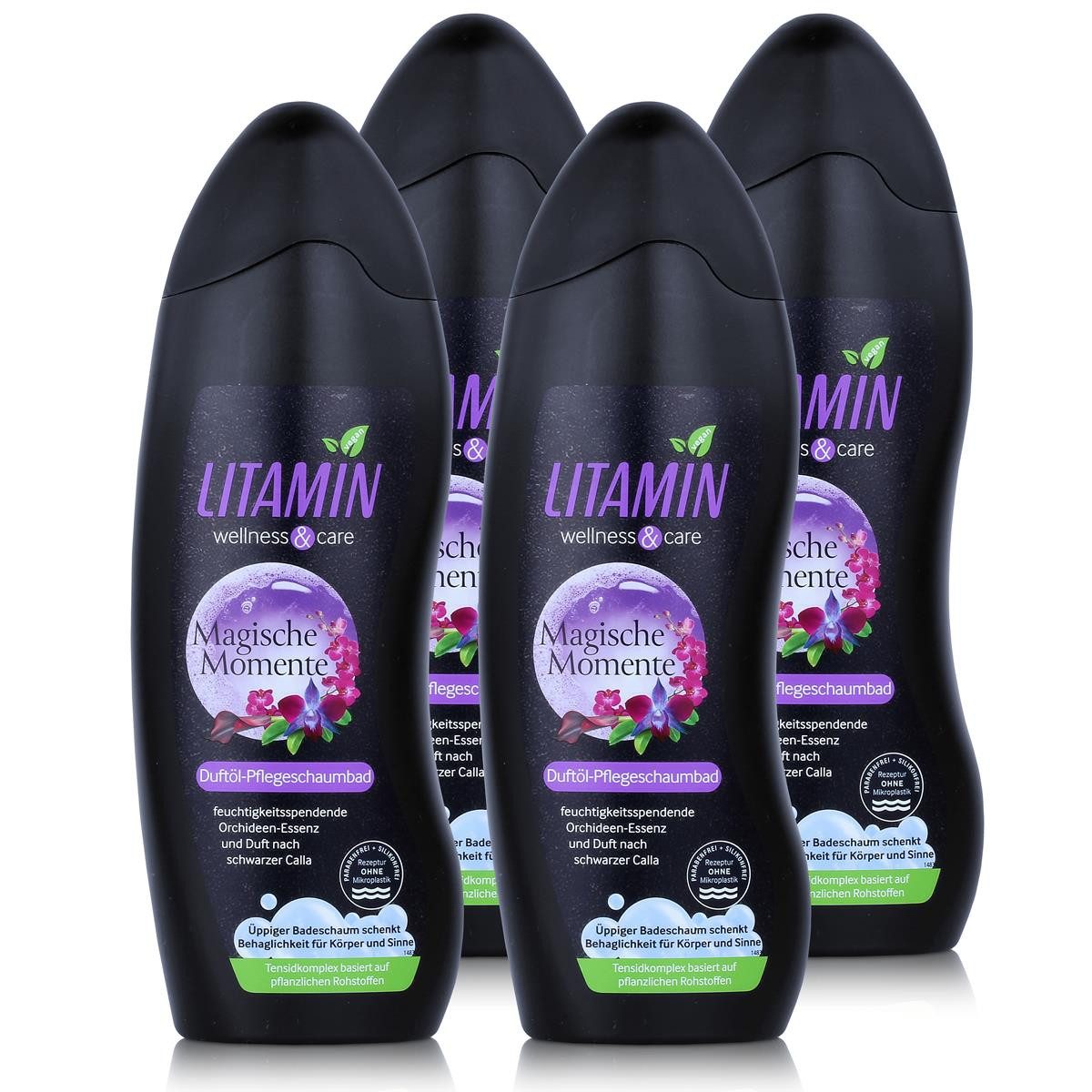 LITAMIN Badeschaum LITAMIN Duftöl-Pflegeschaumbad Magische Momente 750ml Wellnes & Care (