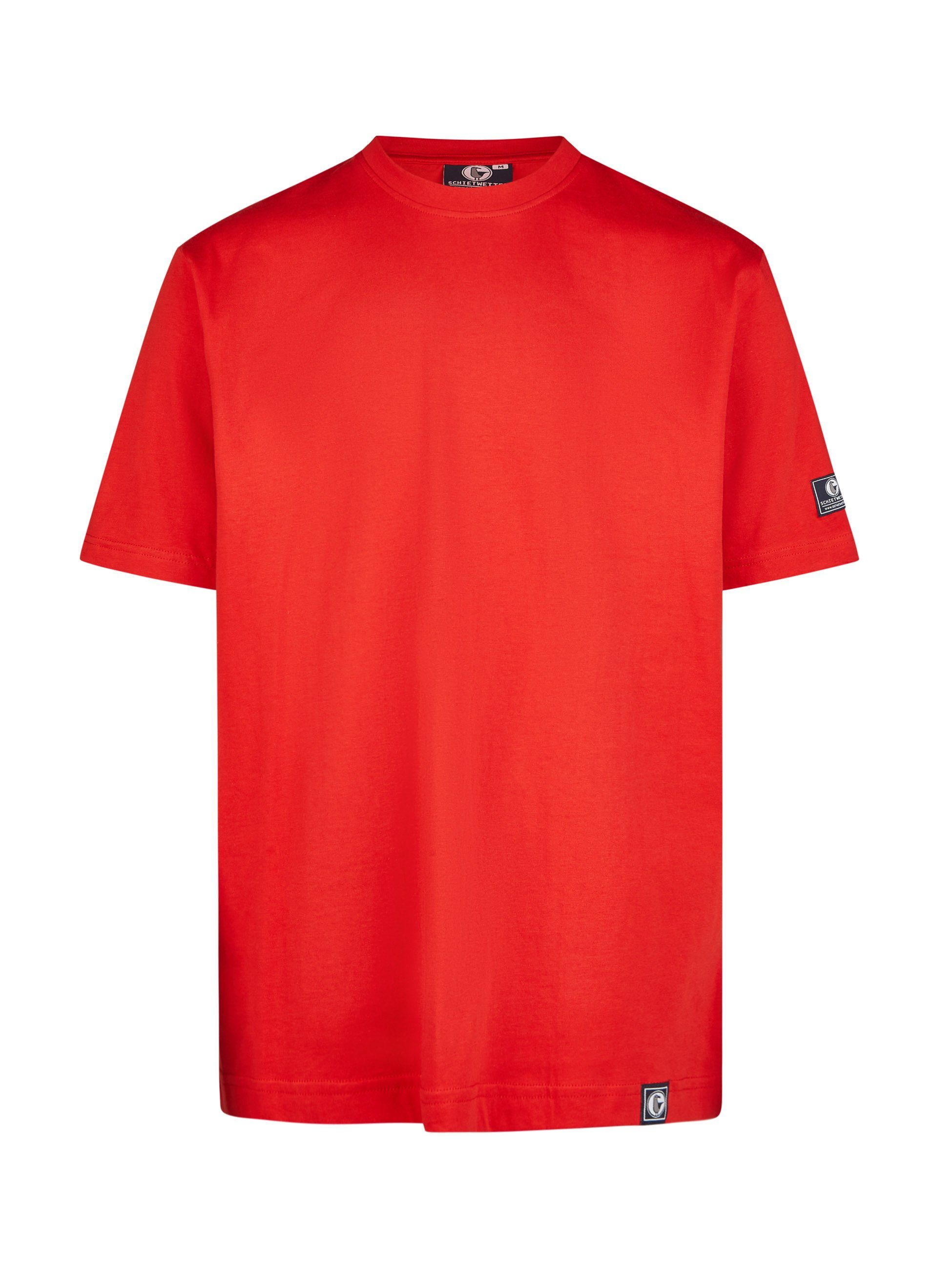 Schietwetter T-Shirt Herren T-Shirt "Simon", unifarben, günstig online kaufen