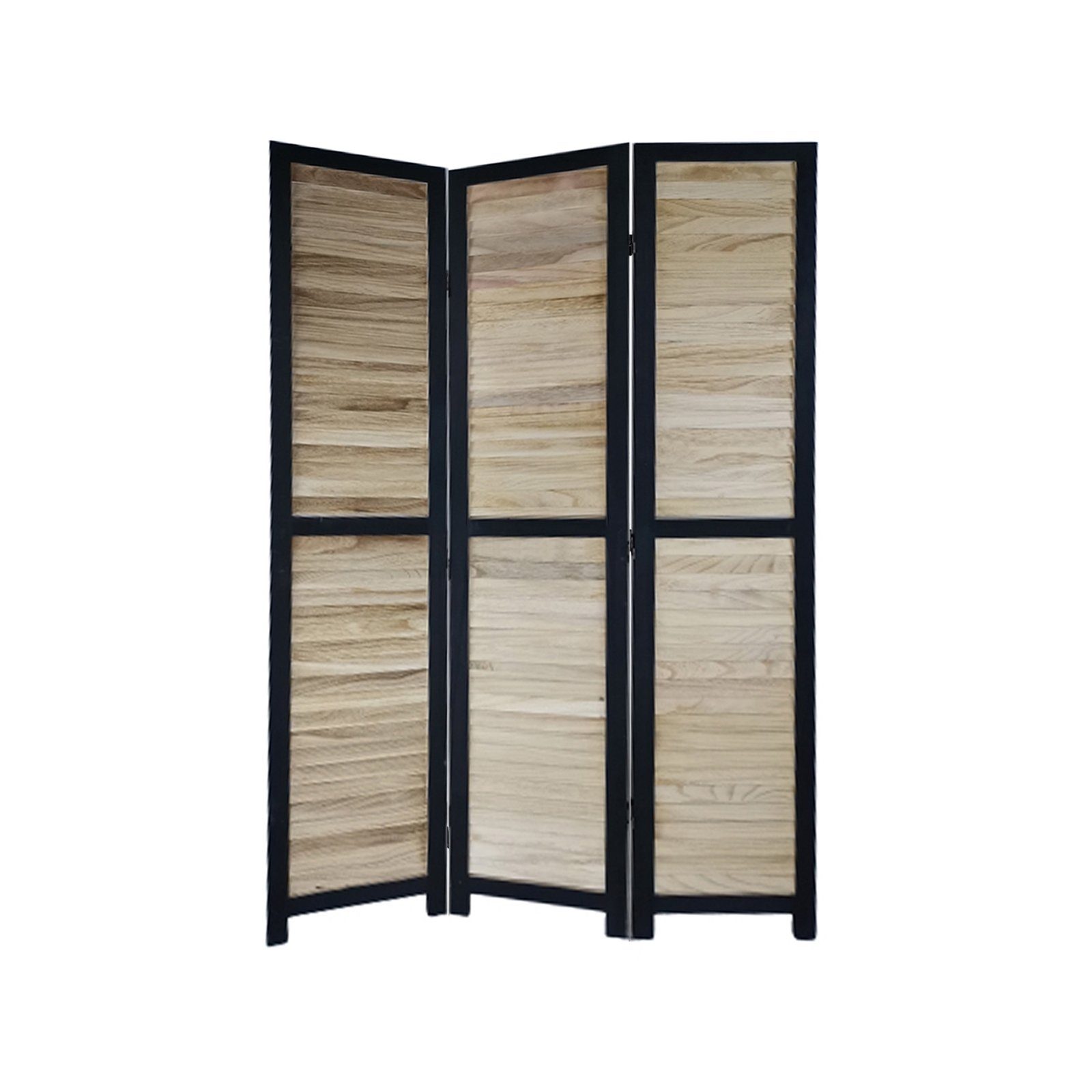 HTI-Line Paravent Paravent Sola (1 St), Sichtschutz Raumteiler Spanische Wand bambus schwarz