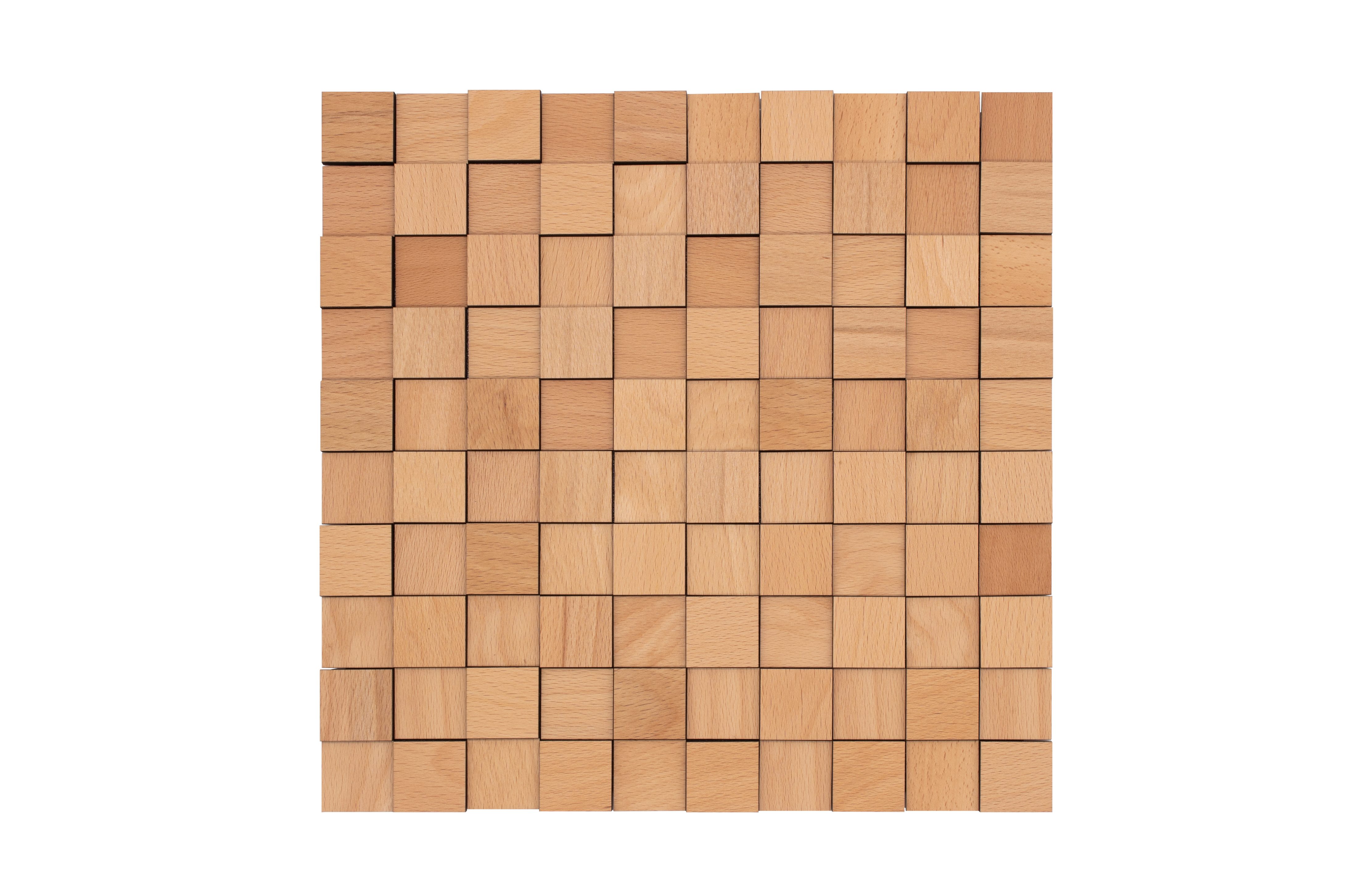 wodewa GmbH 3D Wandpaneel - Serie 30 -, BxL: 30x30 cm, 0,09 qm, (Matte, 100-tlg., 0,09 m) 3D-Optik, Selbstklebend