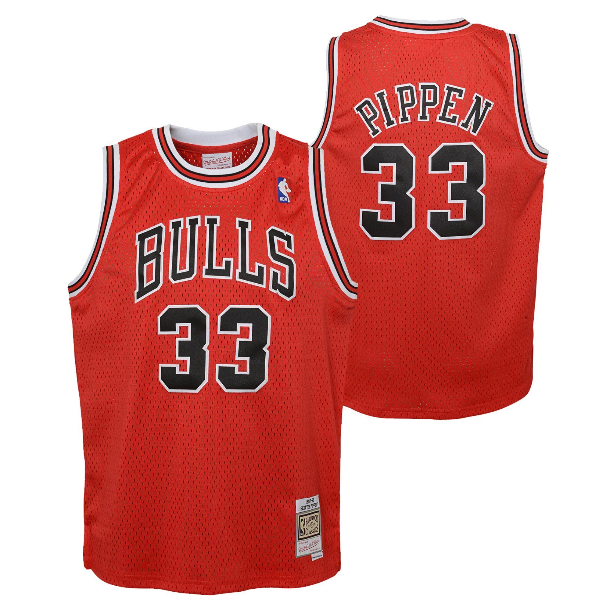 Mitchell & Ness Print-Shirt Swingman Jersey Chicago Bulls 9798 Scottie Pippen