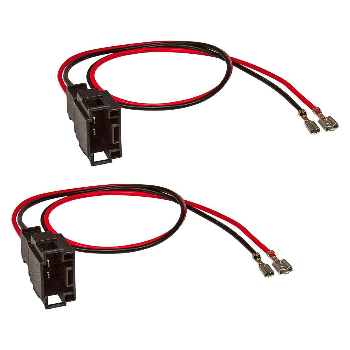tomzz Audio Lautsprecheradapter (2er Set) auf DIN passt für Mercedes A C E CLK Kla Auto-Adapter