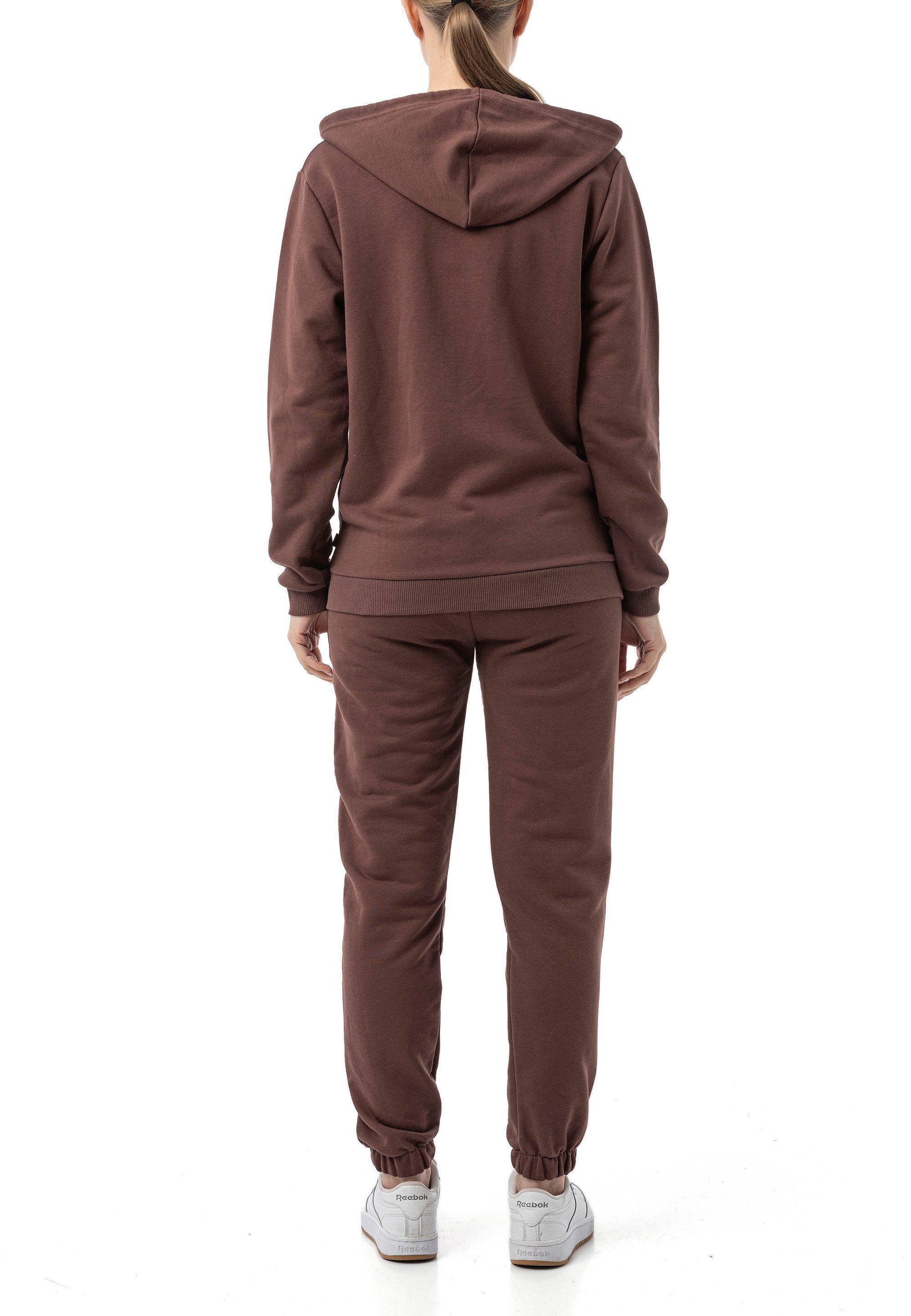 RedBridge Kapuzensweatjacke Basic mit Zipper und Kordelzug