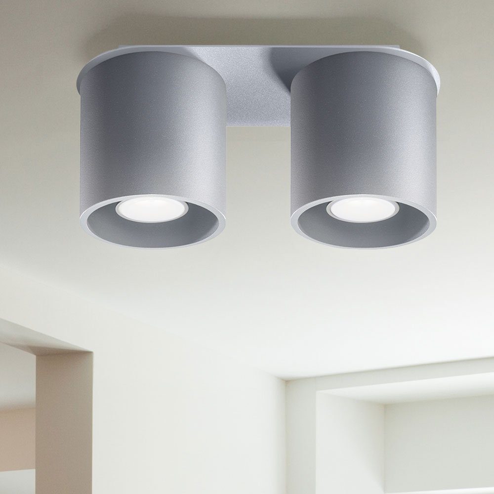 etc-shop LED Deckenspot, Küchenlampen nicht modern Designer 2 inklusive, flammig Strahler Leuchtmittel Deckenstrahler