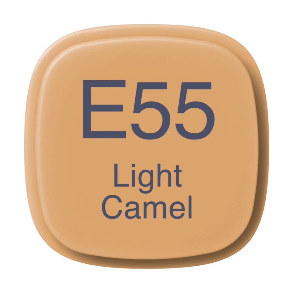 COPIC Marker Typ E-55 Layoutmarker, Lichtkamel. Breite & feine Spitze, umrüstbar au, (1-tlg)