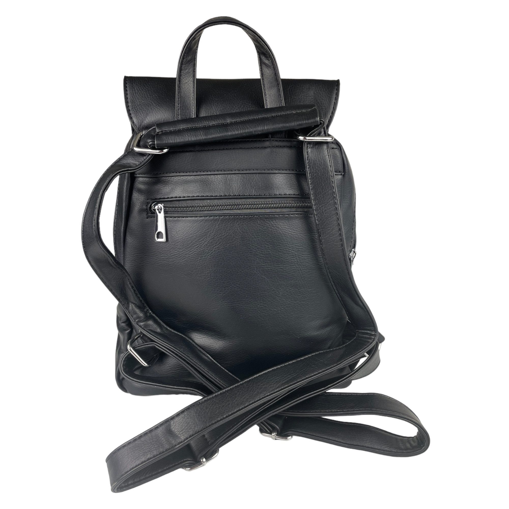 Taschen4life Rucksack Damen Rucksacktasche D5655, 2in1 Rucksack & Umhängetasche, Multifunktionstasche
