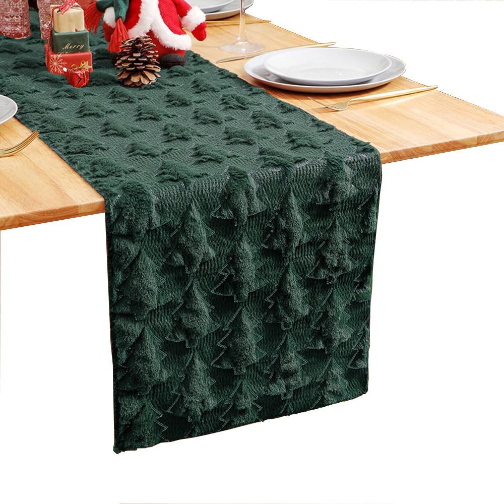 Kaket Tischläufer Weihnachten, Plüsch Gold Pailletten günstig online kaufen