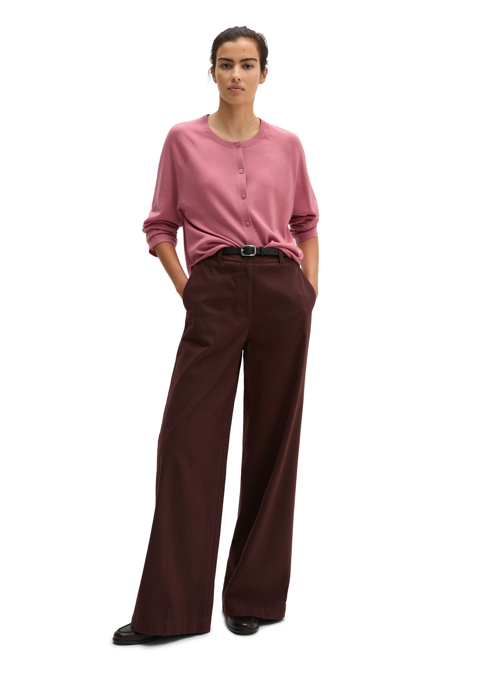 Marc O'Polo Cardigan aus weicher Merinowolle – Bild 5 von 5