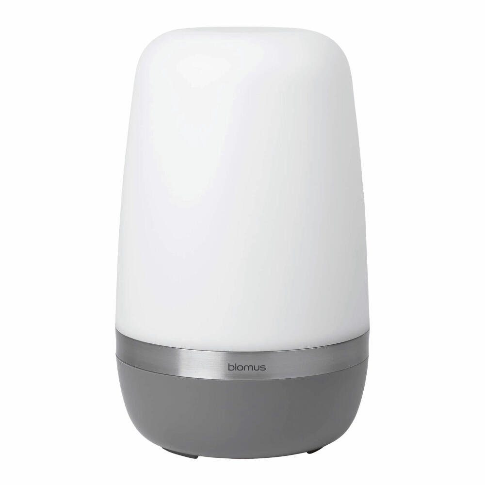 blomus LED Außen-Tischleuchte Spirit Large Warm Grey, USB-Ladefunktion, LED fest integriert