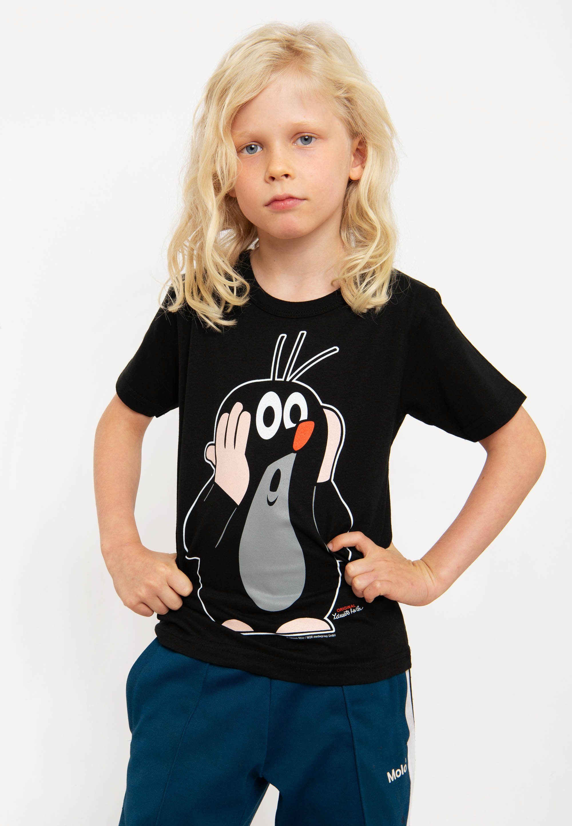 LOGOSHIRT T-Shirt Der kleine Maulwurf mit lizenziertem Print