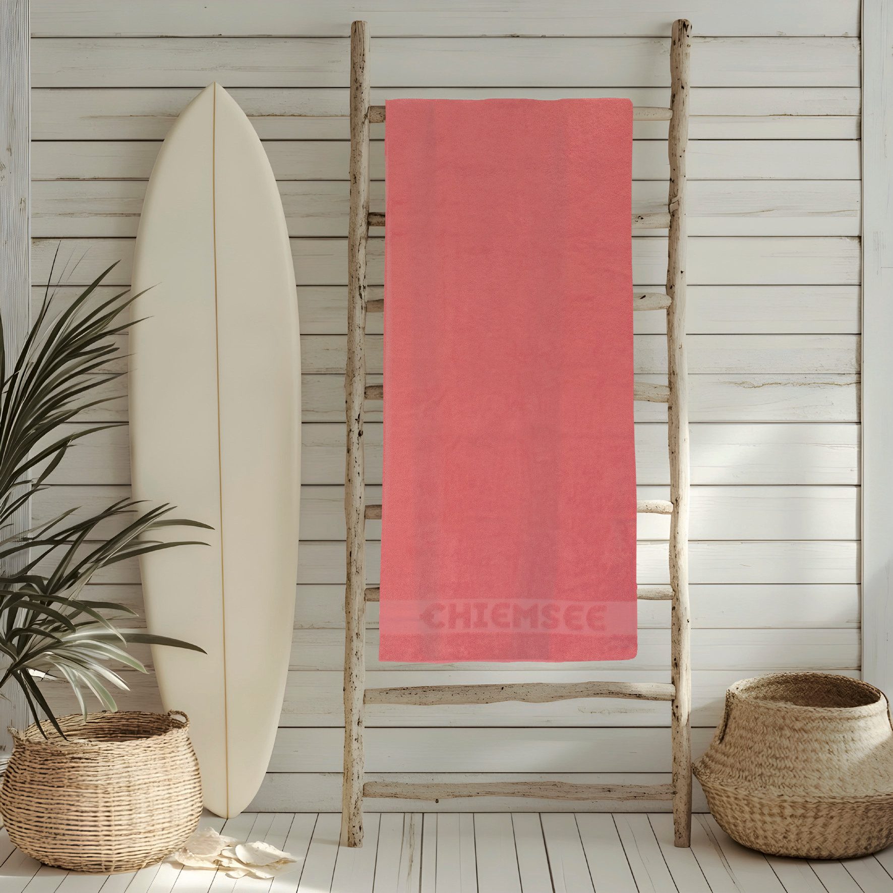 Chiemsee Handtuch uni, 100% Baumwolle, Frottier, günstig online kaufen