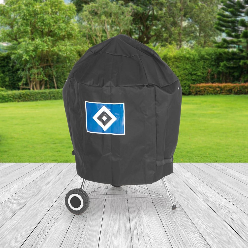 HSV Grillabdeckhaube Wetterschutzhaube S 70x59x16cm, Abdeckung für Grill, Feuerschalen, Gartenmöbel