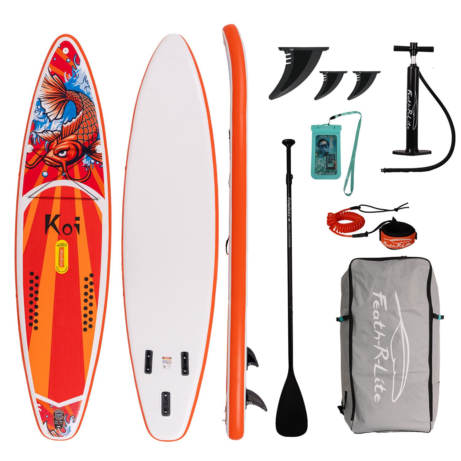 DOTMALL Inflatable SUP-Board Leichtes aufblasbares Stand Up Paddle Board