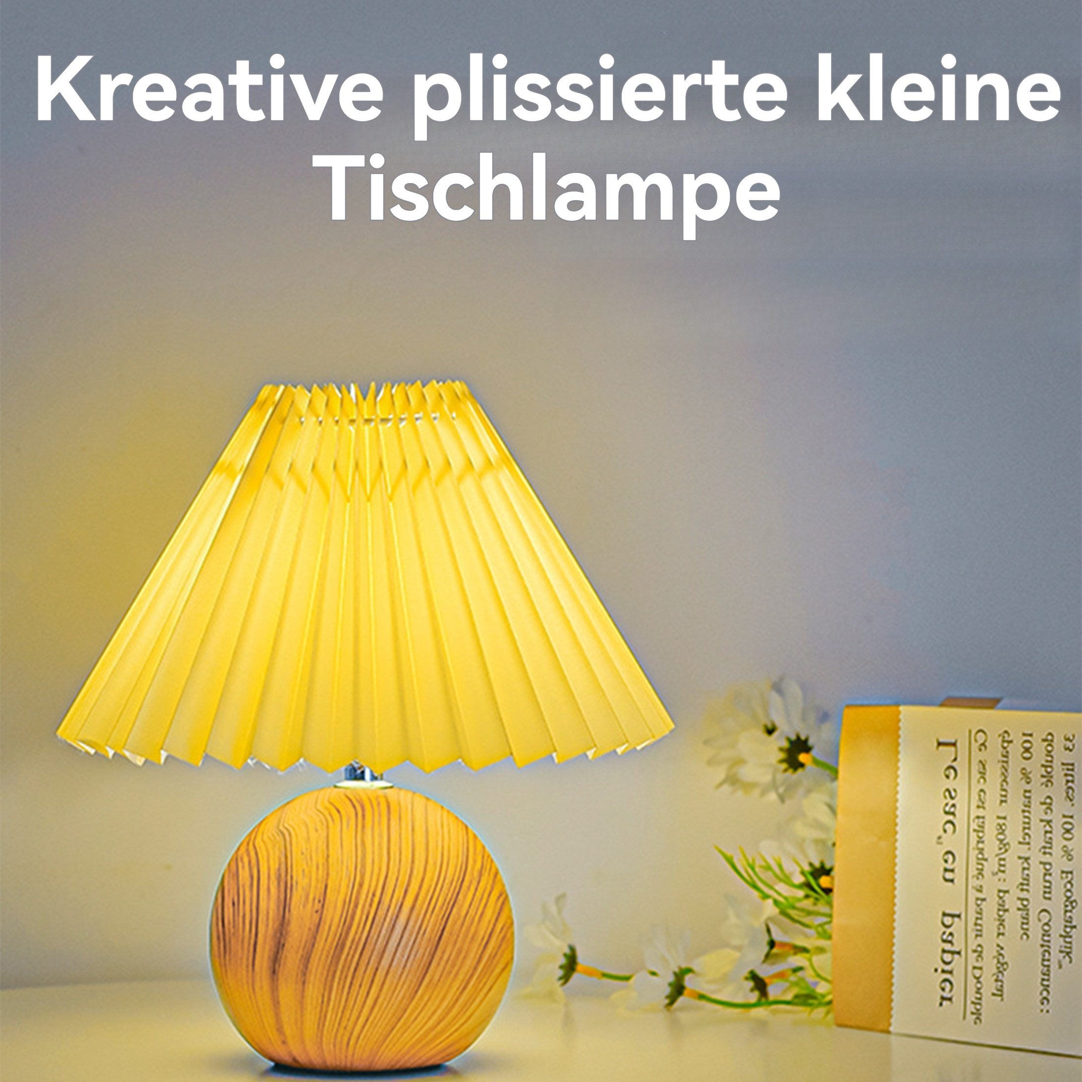 Masbekte Nachttischlampe 3-farbige dimmbare Tischleuchte, Nachtlicht günstig online kaufen