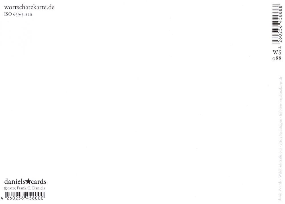 Thumbnail - Postkarte Wortschatz-Postkarte "Sukha"