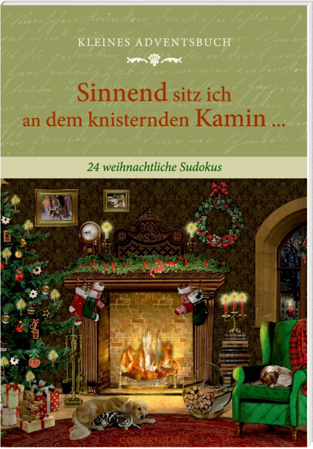 Coppenrath Adventskalender Adventskalenderbuch mit Türchen – Sinnend sitz ich an dem knisternden