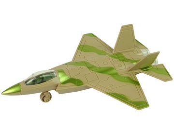 LEAN Toys Spielzeug-Flugzeug Militärflugzeug Düsenantrieb Flugzeug Spielzeug Modell Deko Militärjet