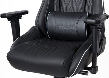 AKRacing Gaming-Stuhl Master PRO Deluxe Echtleder/Schwarz