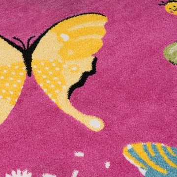 Kinderteppich Kinderzimmer Teppich Kurzflor Modernes Mehrfarbiges Motiv, TT Home, Läufer, Höhe: 13 mm