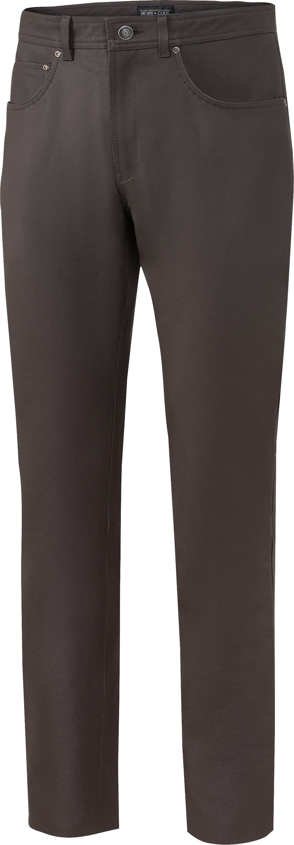 Ross & Cole Lederhose zeitlose Lederstruktur