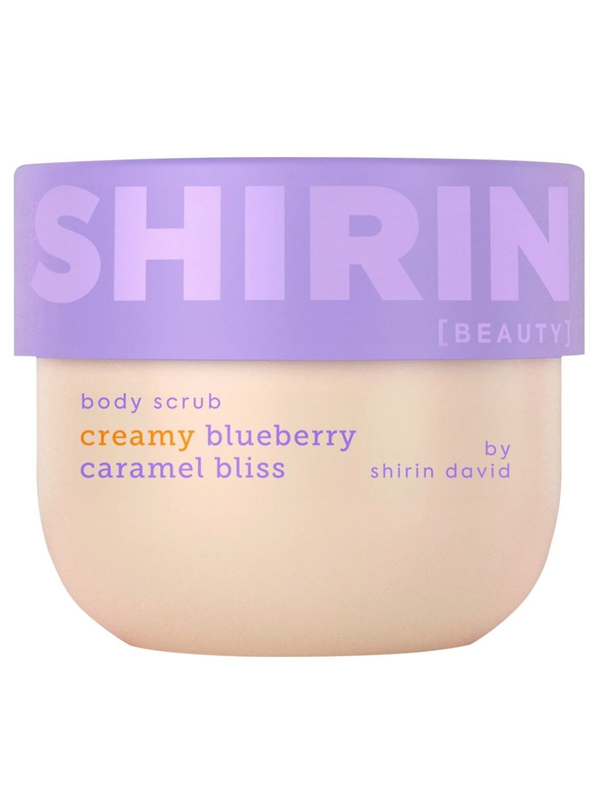 Shirin David Körpercreme SHIRIN Körperpeeling Creamy Blueberry Caramel Bliss, 235 ml