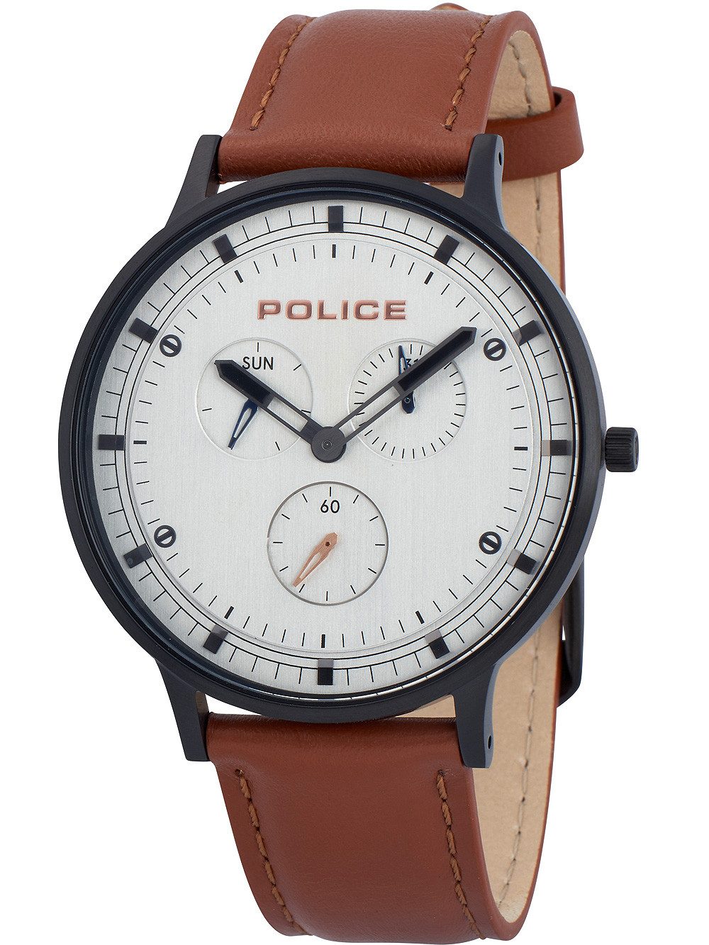 Police Quarzuhr Police PL15968JSB.04 Berkeley Herrenuhr 42mm 3ATM Police PL15968JSB.04 Berkeley Herrenuhr 42mm 3ATM