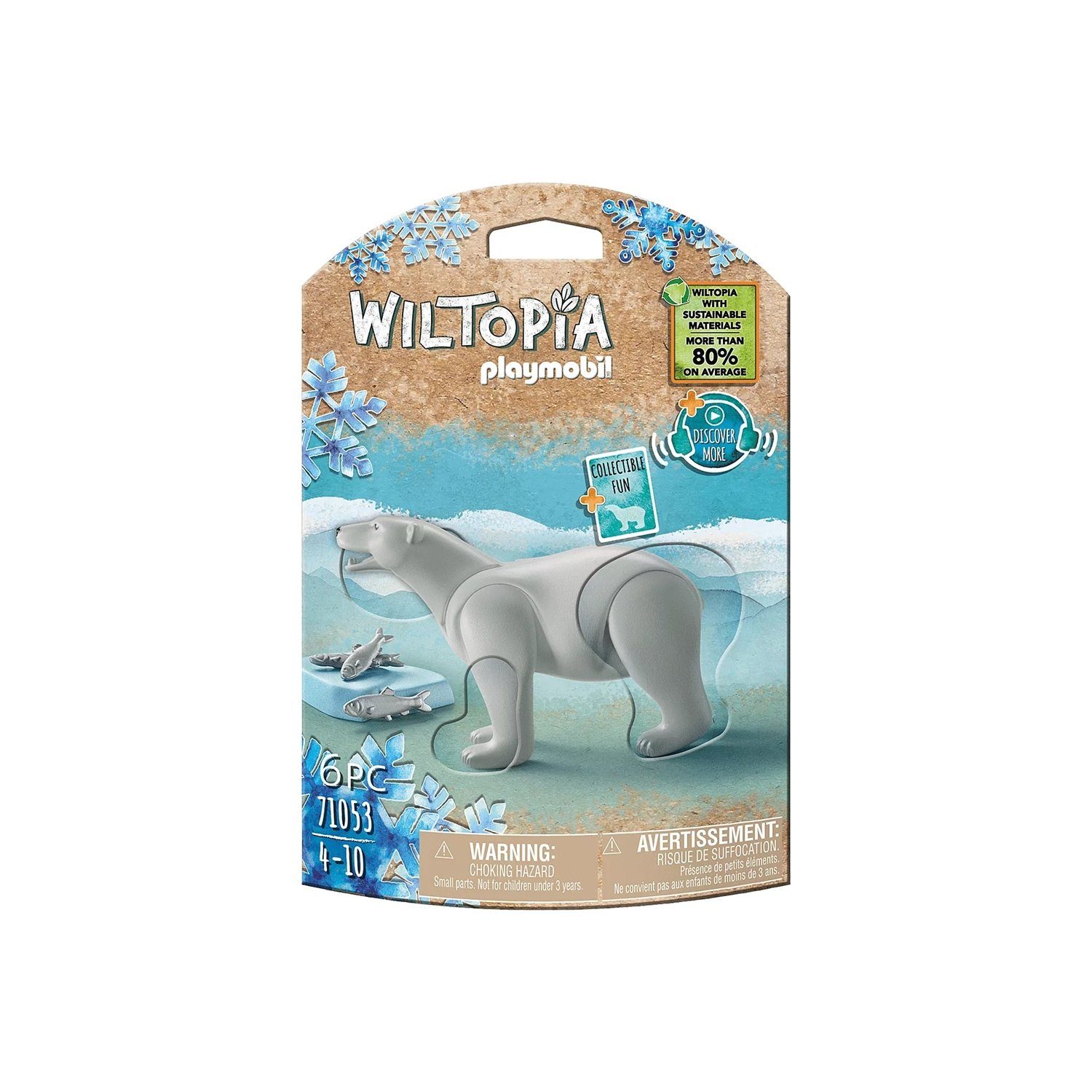 Playmobil® 71053 Wiltopia Eisbär Konstruktions-Spielset günstig online kaufen