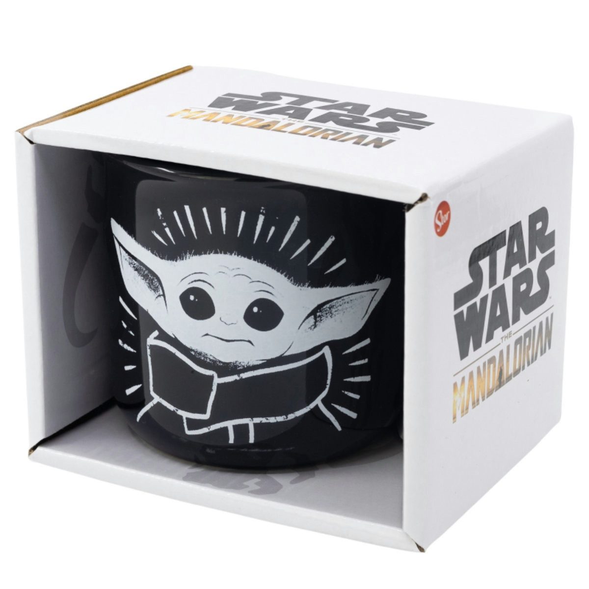 Disney Tasse Star Wars The Child Mandalorian Teetasse Tasse Kaffeetasse, Keramik, Geschenkidee 400 ml