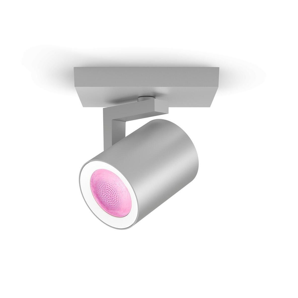 Philips Hue LED Deckenspot Argenta Spot, LED wechselbar, Leuchtmittel wechselbar