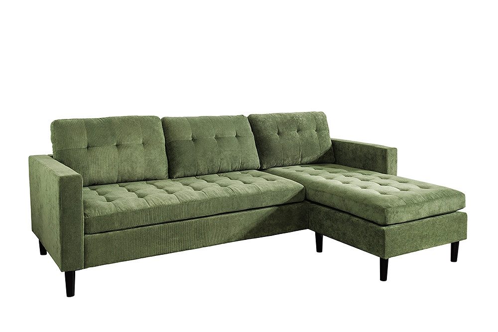 riess-ambiente Ecksofa STOCKHOLM 220cm grün · günstig online kaufen