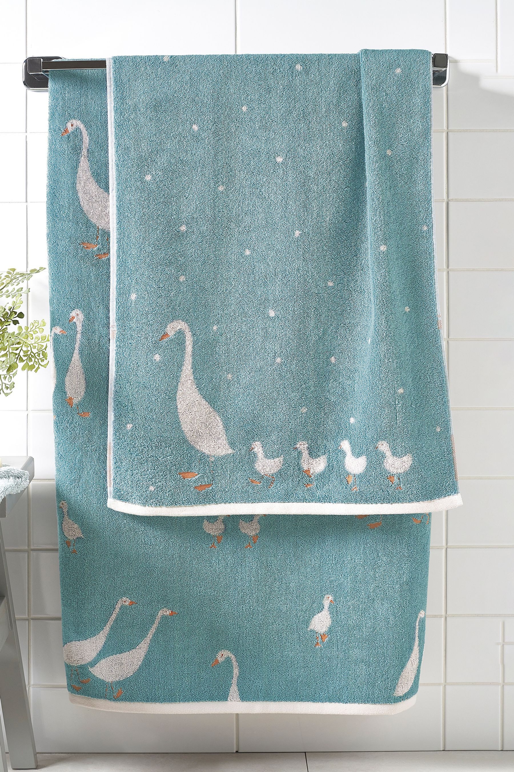 Next Handtuch Handtuch mit Gans und seinen Freunden, (1-St)