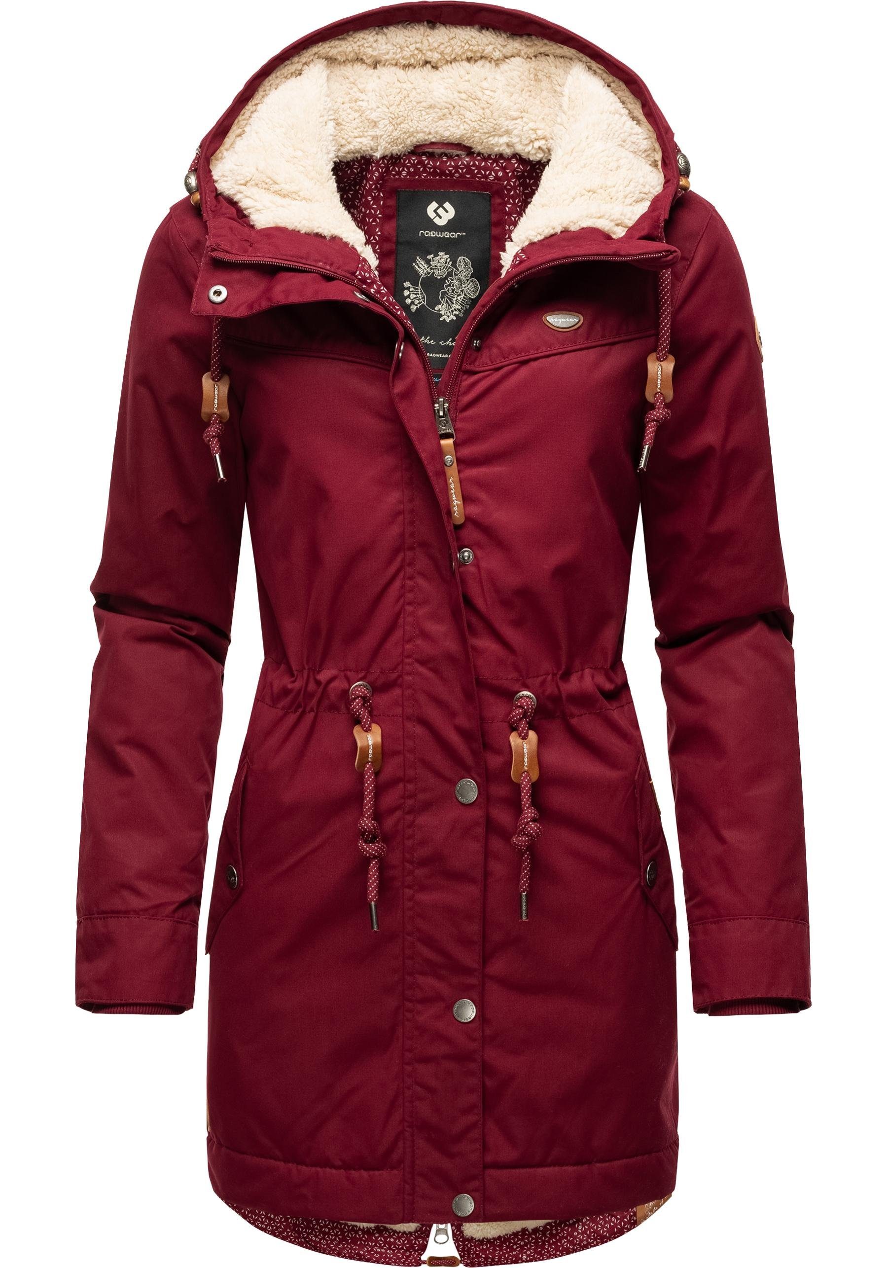 Ragwear Winterjacke YM-Canny stylischer Damen Kurzmantel günstig online kaufen