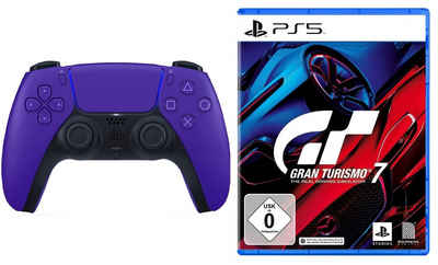 Playstation PS5 Controller mit Gran Turismo 7 Spiel Bundle PlayStation 5-Controller (DualSense Wireless-Controller)