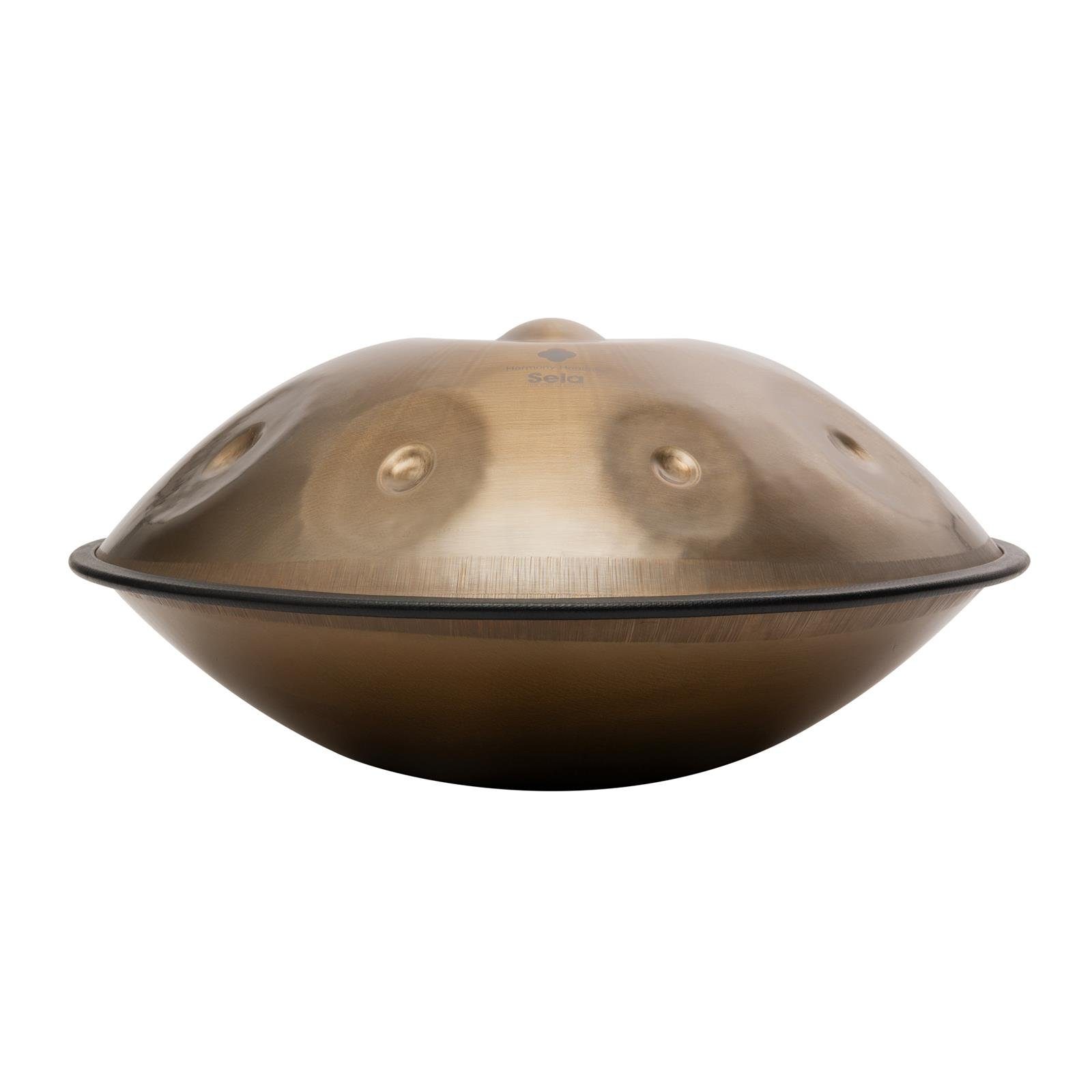 Sela Handpan SE 202 Edelstahl, komplett mit gepolsterter Tasche