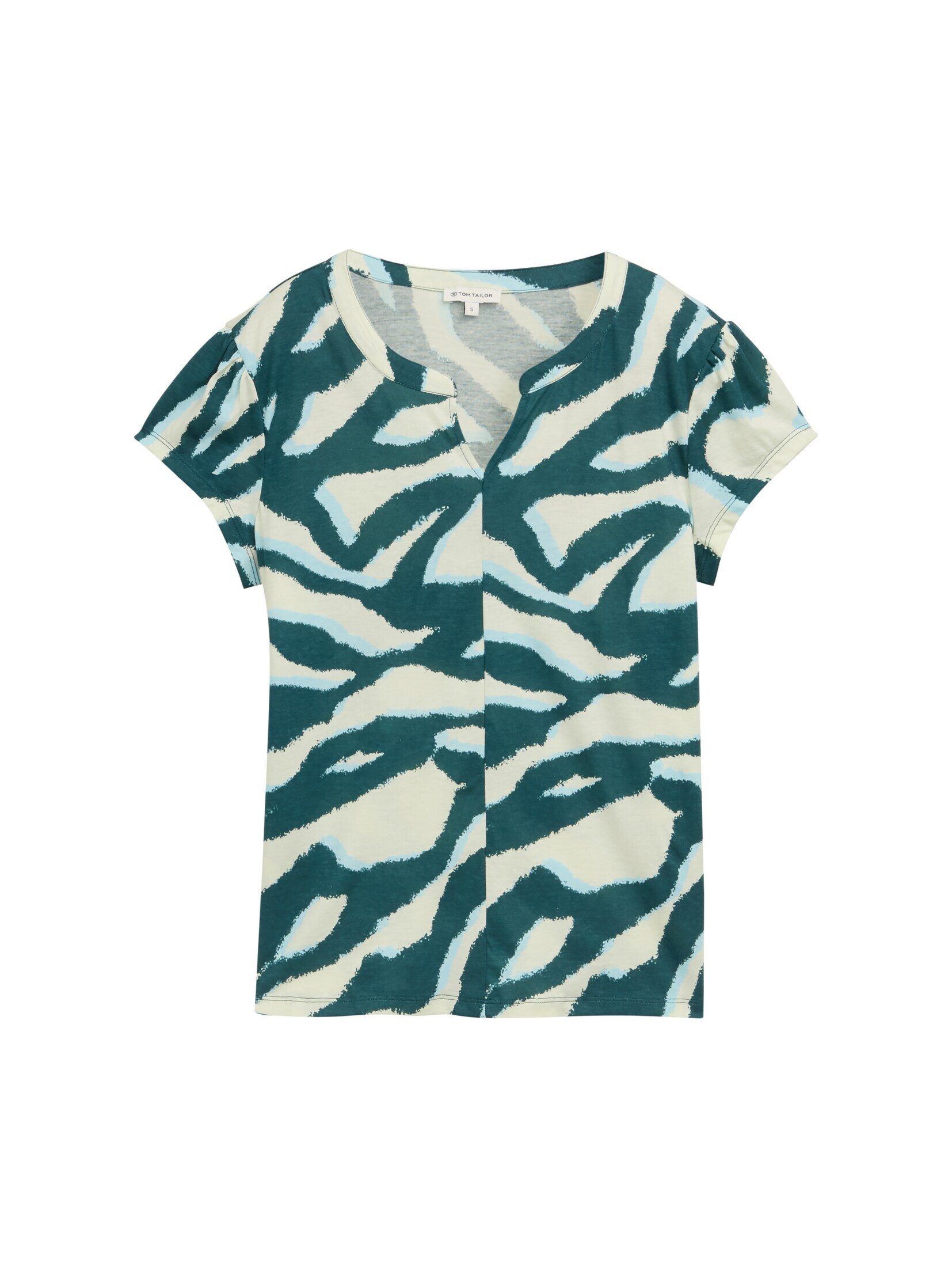 TOM TAILOR T-Shirt T-Shirt mit Muster günstig online kaufen