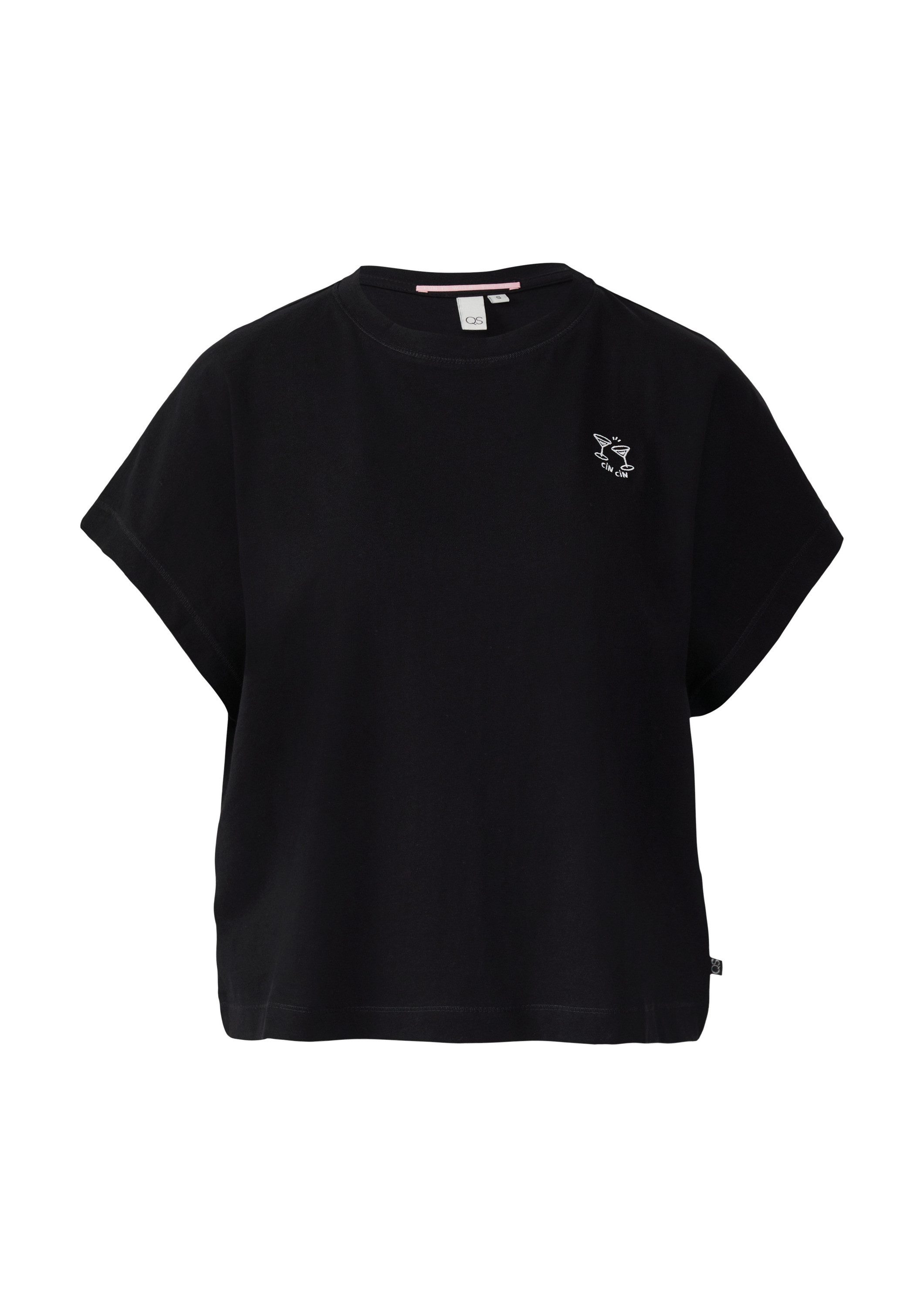 QS Kurzarmshirt T-Shirt (1-tlg) günstig online kaufen