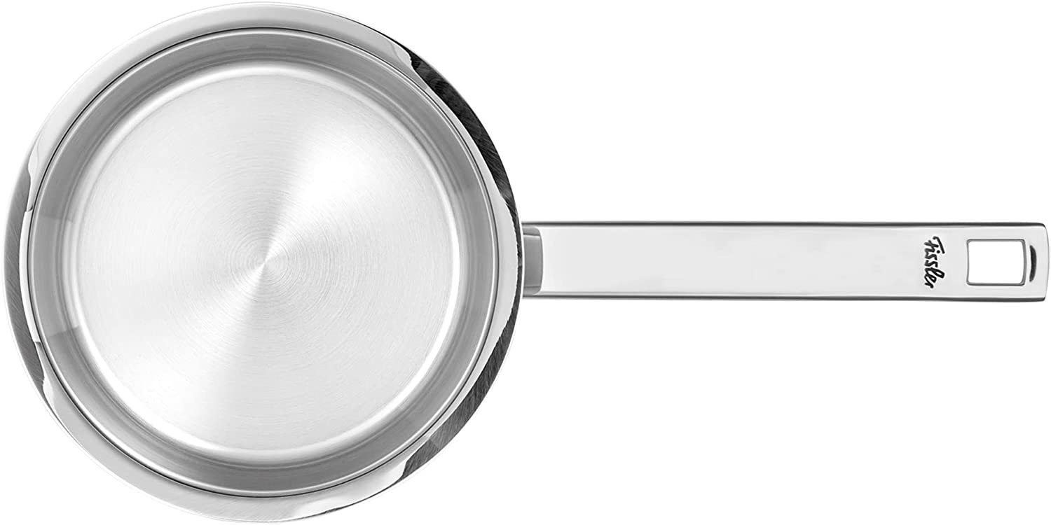 Fissler Kasserolle ORIGINAL-PROFI COLLECTION®, Edelstahl 18/10 (2-tlg), mit breitem Schüttrand, Kaltmetallgriffen. Made in Germany, Induktion