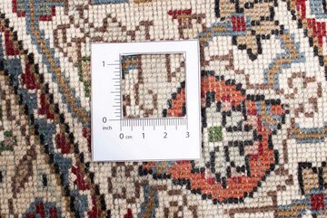 Orientteppich Perser - Täbriz rund - 148 x 147 cm - mehrfarbig, morgenland, rund, Höhe: 10 mm, Wohnzimmer, Handgeknüpft, Einzelstück mit Zertifikat