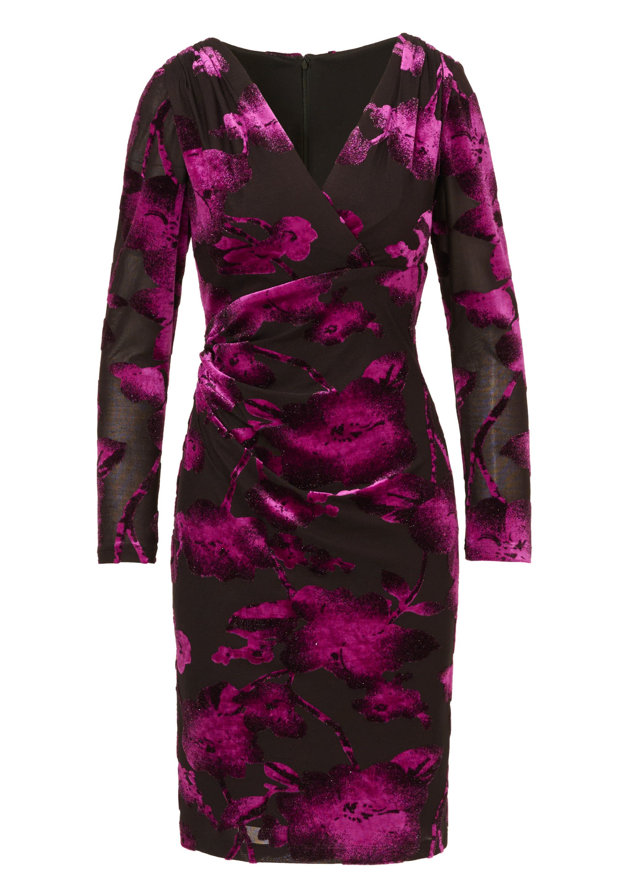 Adrianna Papell Cocktailkleid Surplus Velvet Midi Dress Glamourös, schimmer günstig online kaufen