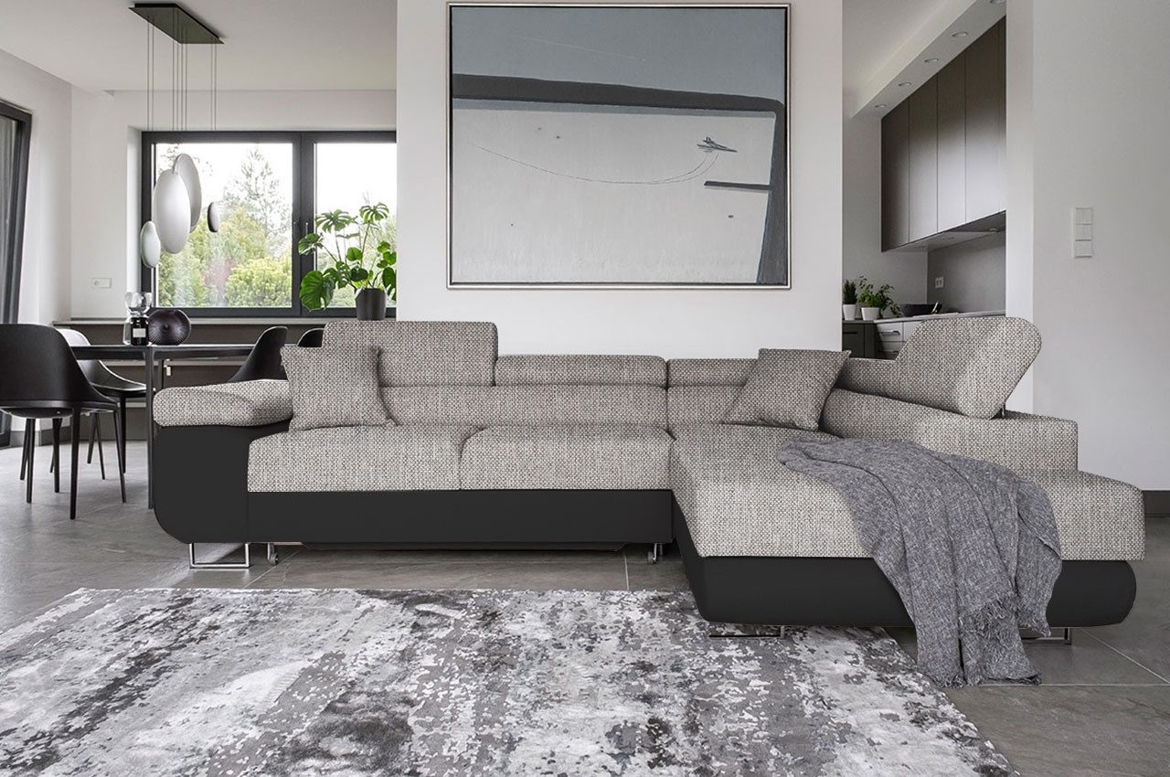 MF Design Polsterecke Tons, mit Bettfunktion