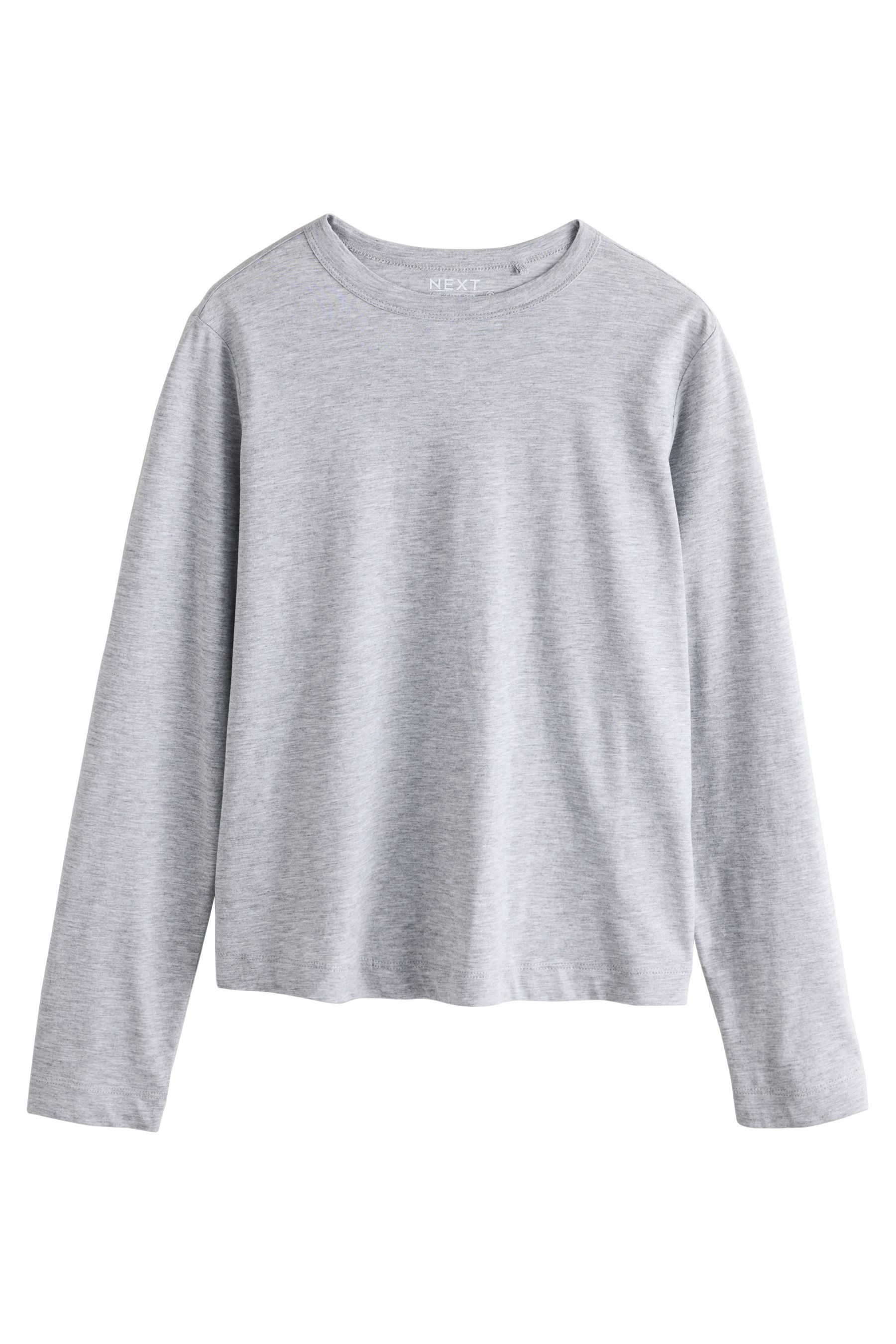 Next Langarmshirt Langarmshirt mit Rundhalsausschnitt und Streifen (1-tlg)