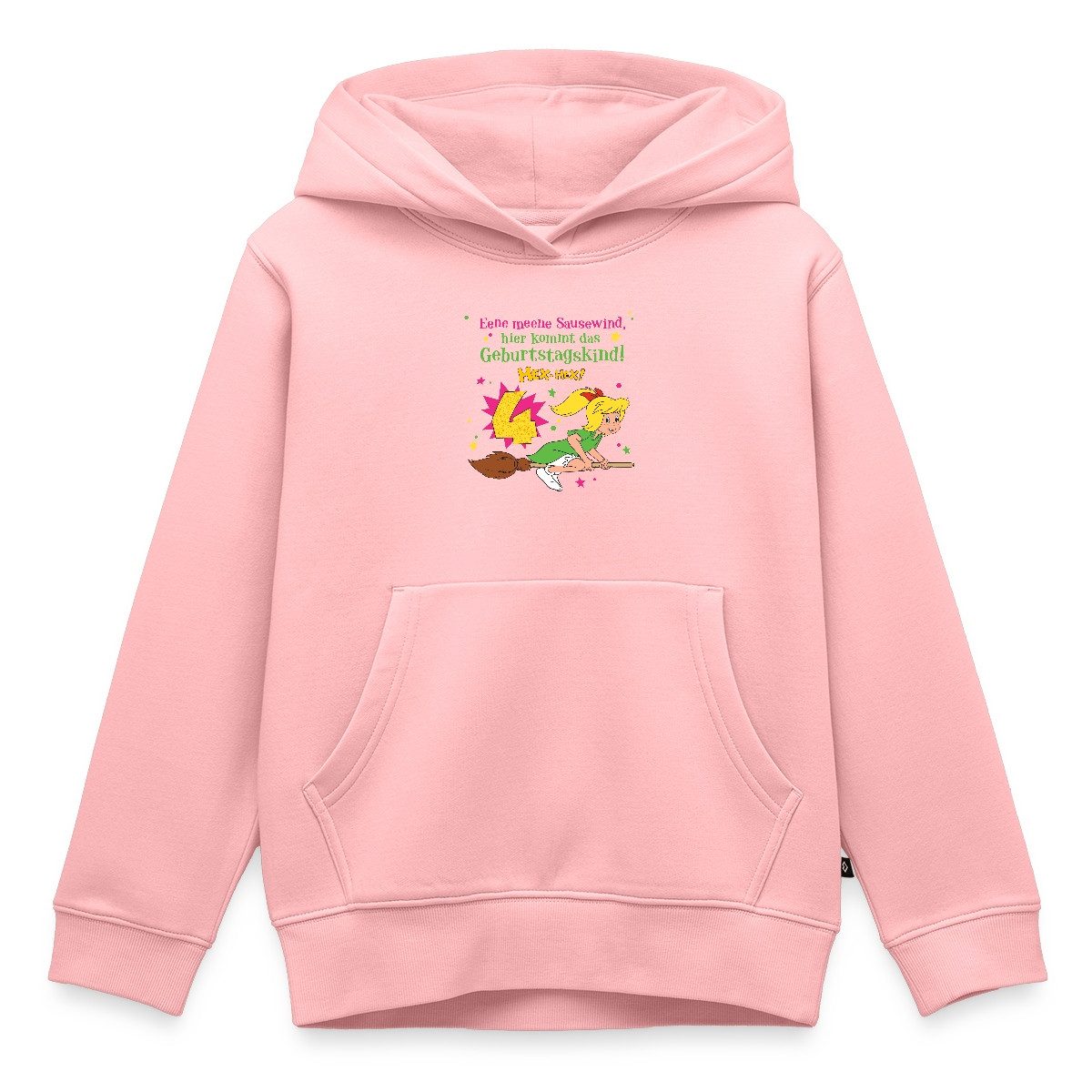 Hoodie Bibi Blocksberg Geburtstagsdesign 4 Jahre Kinder Premium Hoodie