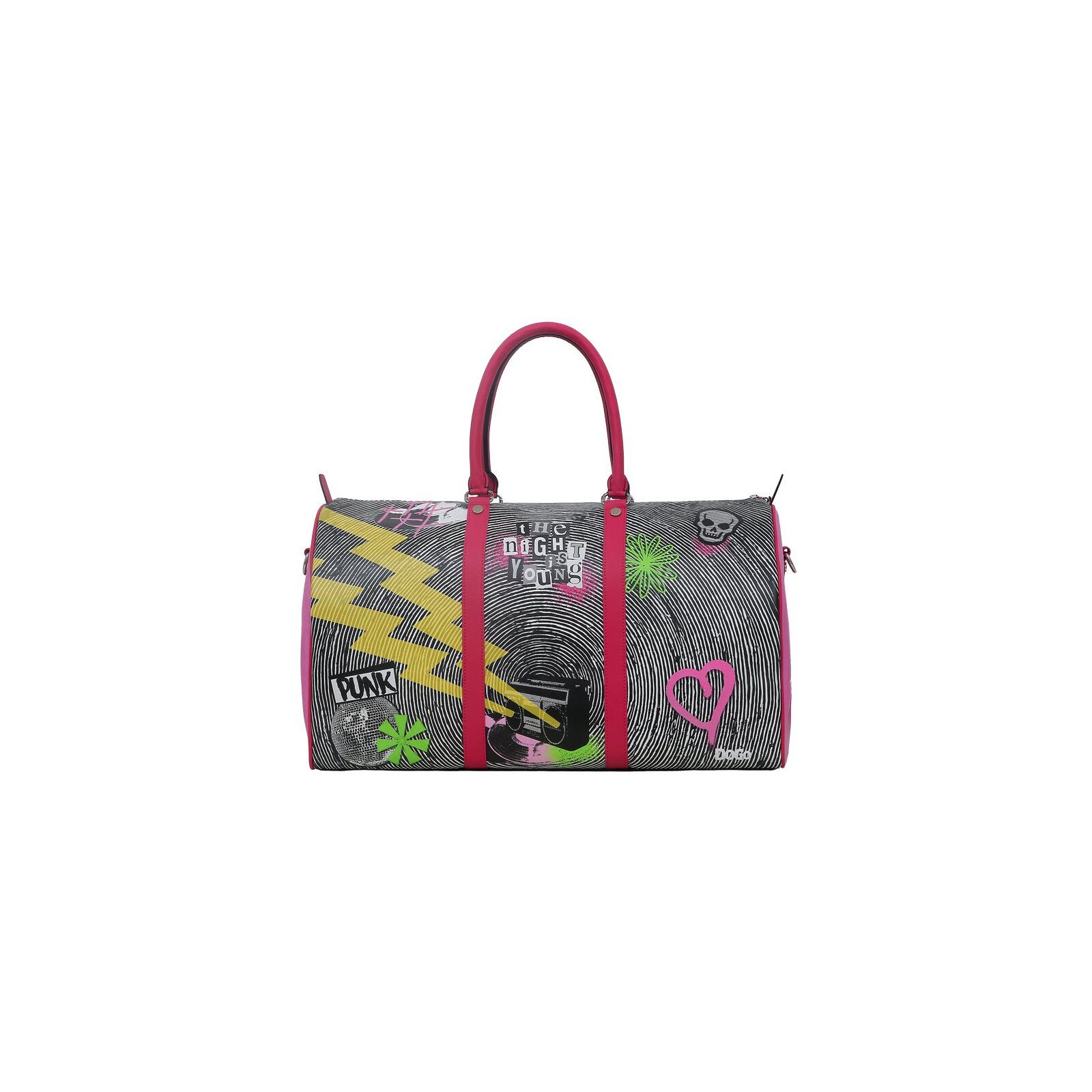 DOGO Reisetasche Reisetasche Snugline - Night Is Young Handgepäck Reisetasche, Handgefertigt