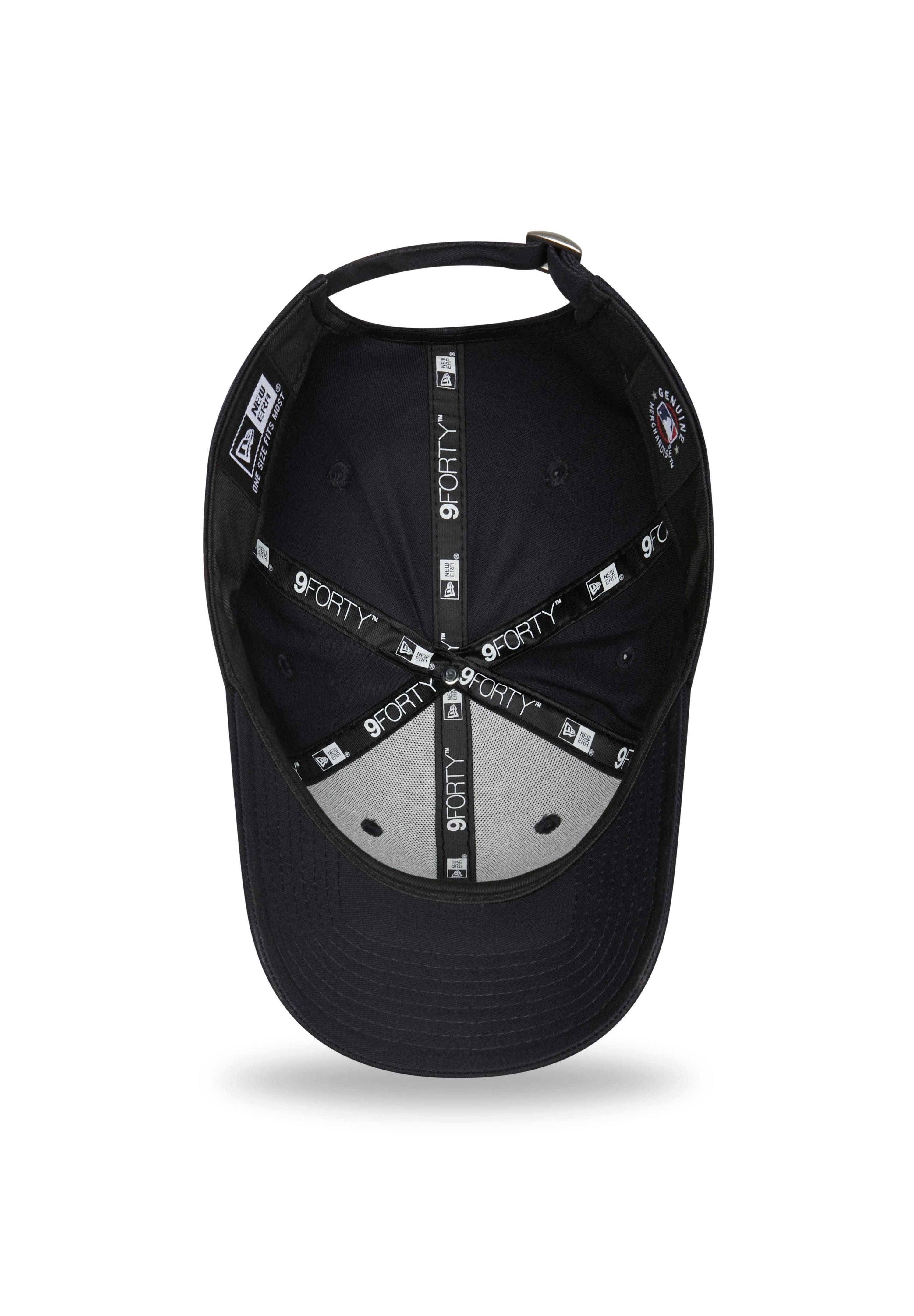 New Era Baseball Cap New York Yankees MLB Marble Infill Blau Verstellbare 9Forty Cap New Er (1-St)