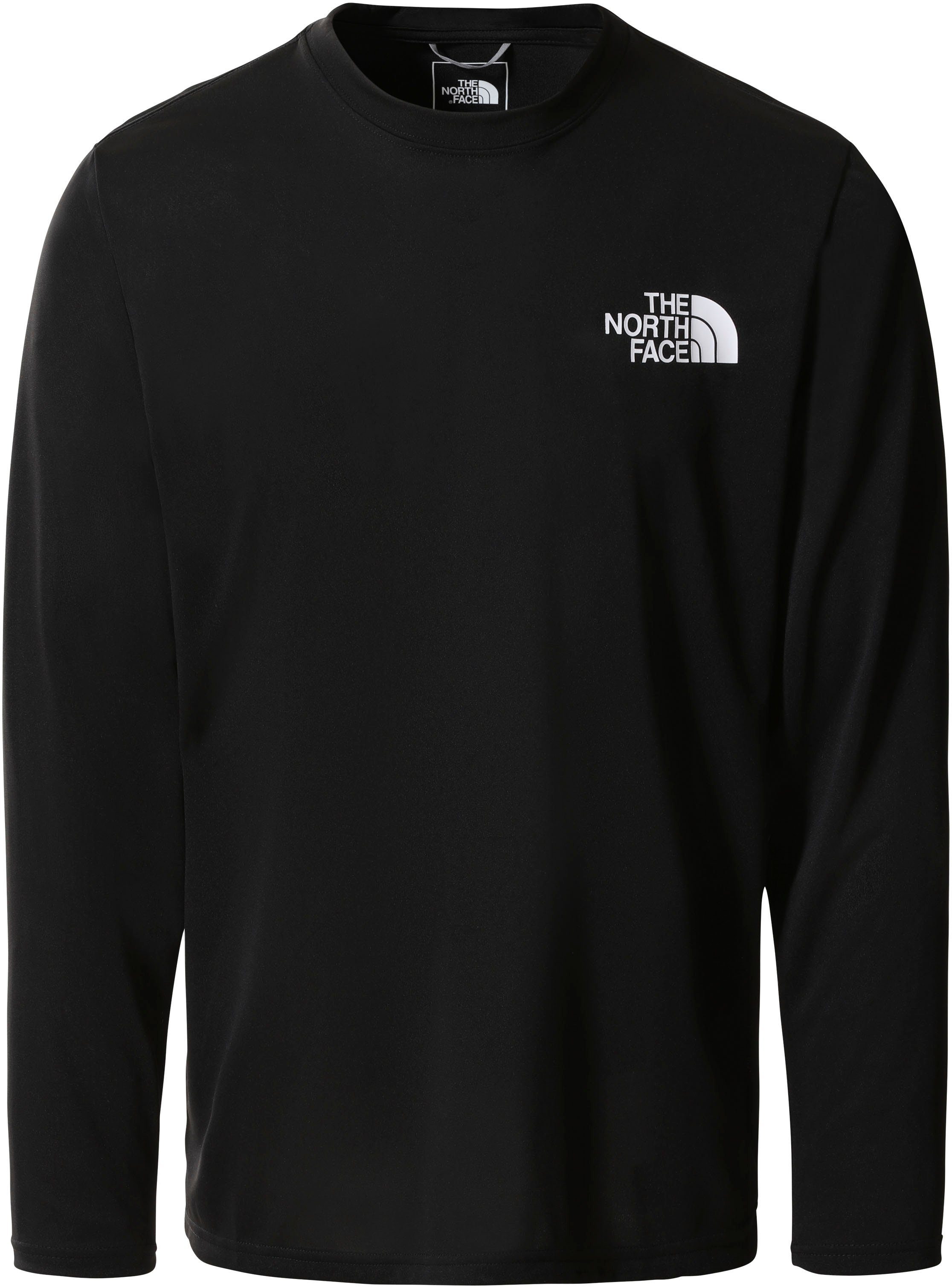 North AMP M The CREW Face L/S REAXION Langarmshirt